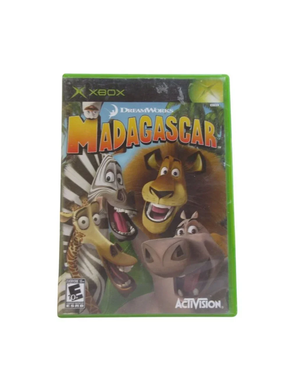 Madagascar Microsoft Xbox 2005 Video Game with Manual